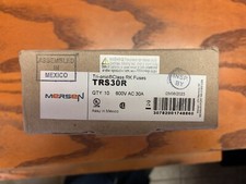 10 Mersen Ferraz Shawmut TRS30R Tri-Onic Time Delay Fuses 30a 600v Class RK5 picture