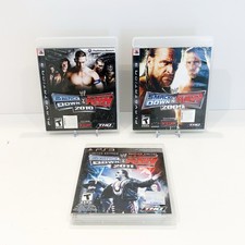 WWE SmackDown vs. Raw 2009 + 2010 + 2011  BUNDLE - PlayStation 3 (2010) CIB picture
