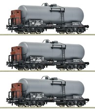 Roco 6600062 H0 Tank Car Set Reichskraft Sprit 3-Piece DRG Epoch 2 New picture