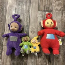 Teletubbies Plush Lot Tinky Winky Laa-La Dipsy Po picture