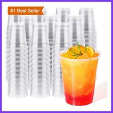 JOLLY CHEF 12oz Plastic Cups 1000 Pack picture