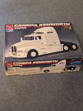 AMT ERTL Canepa Kenworth T600A Semi Truck 1/25 Scale Plastic Model Open Box picture