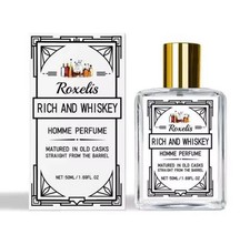 Roxelis Rich and Whiskey Homme Perfume Spray Whiskey Scent Fragrance 50ml picture