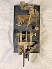 Antique 1918 Vibroplex Original Telegraph BUG Key 5-Line NY Plate SN 60145 VTG picture