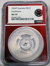2026 Australia 1/10 oz Platinum Kookaburra NGC MS70 Perth Mint picture