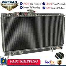 2-Rows All Aluminum Radiator Fit Toyota Celica GT4 ST165 MT 1986-1989 1988 1987 picture