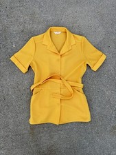 Vintage 60s 70s Jantzen Women’s Shirt Dress With Belt mod rockabilly picture