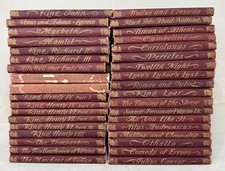 VTG Lot/36 Shakespeare Hardcover Pocket Books Henry Altemus Company 1903-1920 picture