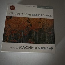 Rachmaninoff: The Complete Recordings- 10 Cds, 44 Pg Booklet RARE picture