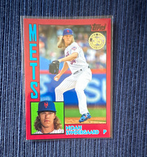 Topps 2019 1984 Topps Baseball Noah Syndergaard T84-90 Red /10 Mets picture
