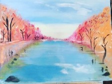 paintings on canvas hand painted, 30x40,acrylic picture