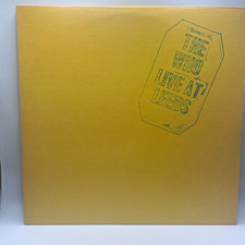 The Who Live at Leeds MCA Coral MCA-37000 12