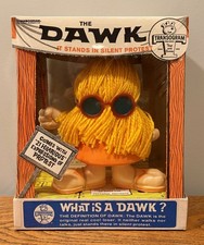 MIB NOS Vtg 1965 Transogram Orange DAWK Lloyd Thaxton Silent Protest Figure Toy picture