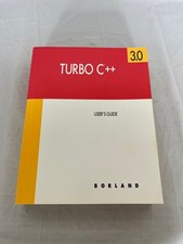 Borland Turbo C++ 3.0 User's Guide Manual Book Vintage Programming Software picture
