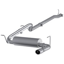 MBRP S5526AL Steel Cat Back Exhaust System Kit for 2012-18 Wrangler Rubicon 3.6L picture