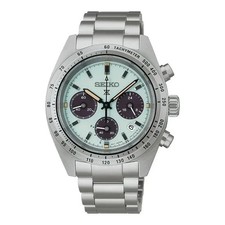 SEIKO Prospex Speedtimer SSC965 Chronograph Watch Opal Green Dial New In Box picture
