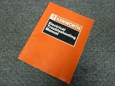 1993-1994 Kenworth T800 Truck Electrical Troubleshooting Wiring Diagram Manual picture