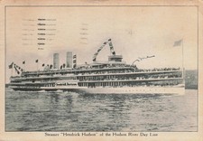 1908 Steamer Hendrick Hudson Hudson River Day Line Postcard Posted picture