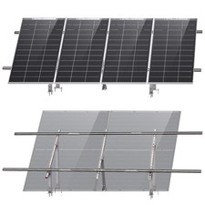 Upgraded Solar Ground Mount Adjustable MultiPieces Solar Panel Mounting Brack... picture