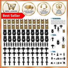 100PCS U-Nut Fastener Kit: Durable Automotive Rivets for Safe Installations picture