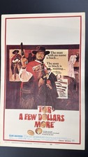 For A Few Dollars More (1967) Original Window Card -Clint Eastwood-Lee Van Cleef picture