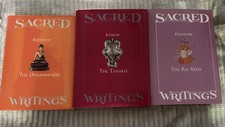 Sacred Writings: 3 Volume Set, Judaism, Hinduism & Buddhism Hardcover Religion picture