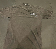 Delta Pro Weight Men's S Gray Crew Neck T-Shirt Double-Sided Wolf Graphic picture
