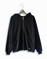 Dickies Men's Black Full Zip Hooded Hoodie w/ Pockets Size M picture