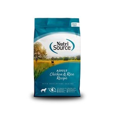 NutriSource Adult Dry Dog Food, Chicken and Rice, 26LB 26 Pound (Pack of 1) picture