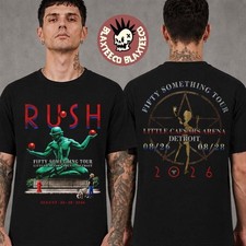 Rush Fifty Something Tour Detroit 2026 Little Caesars Arena Concert Tee picture