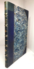 1884 Thackeray George Cruikshank LARGE PAPER India Proof Morocco Leather picture