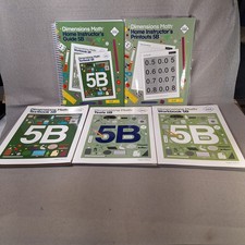 Singapore Dimensions Math 5B Home Instructor’s Guide Textbook Workbook & Tests picture