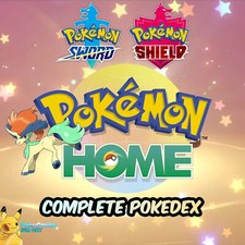 Pokemon Home Sword Shield ✨ Living Pokedex Gen 8✨ GET SHINY KELDEO GIFT picture