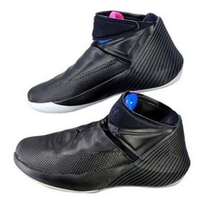 Jordan Mens Sz 9.5 Why Not Zer0.1 Black Pink Blast Signal Blue Basketball Shoes picture