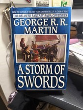 A Storm Of Swords - George R.R. Martin Hardcover 2000 1st Edition Print Press picture