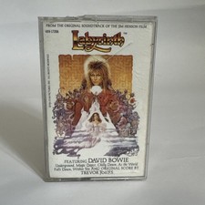 Vintage 80’s LABYRINTH Soundtrack Cassette Tape David Bowie Trevor Jones picture