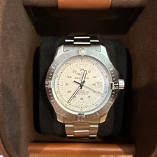 Breitling Colt Chronometer Arctic White Dial Mens 44mm Super Quartz Discontinued picture