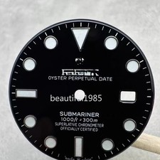 DIY Watch Dial for For R Date Black-green SUB 3235 Movement 41mm Case 126610  picture