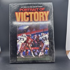 Vintage 49ers Book Portrait of Victory The Season 1985 Hardcover NFL Football SF picture
