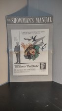 THE BIRDS Vintage 1963 Uncut Pressbook – 42 pages – ALFRED HITCHCOCK picture