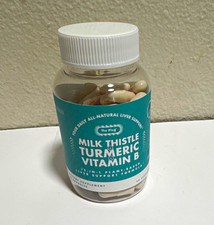 The Plug Milk Thistle + Vitamin B1 B2 B6 Liver Health 60 Capsules Exp 01/2027 picture