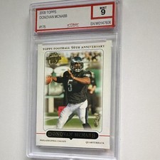 Topps 2005 Topps Donovan McNabb Philadelphia Eagles #175 50th Anniversary picture