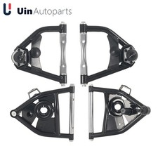 For 1973-1987 Chevrolet GMC C10 Upper & Lower Tubular Control Arms Set of 4pcs picture