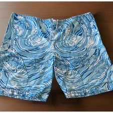 VTG Lilly Pulitzer Palm Beach Mens Stuff Shorts Tiger Butterfly Retro OLD RARE picture
