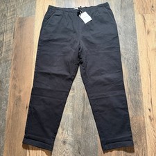 Everlane The Easy Barrel Pant Black Size XL NWT picture