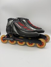 Rollerblade Speed Inline Skates Carbon Boot Mogema Dual Box Frame Hyper US 10 picture