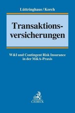 Jan D. Lüttring Transaktionsversicherungen: W&I und Cont (Paperback) (UK IMPORT) picture