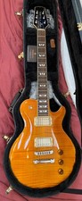 2002 Hamer USA Monaco Elite Amber Flame 5A Maple Top Guitar W/Case picture