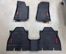 NEW 2018-2026 Jeep Wrangler JLU 4-DOOR  Molded All Weather Slush Floor Mats,OEM picture