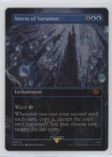 Borderless Scene - Storm of Saruman (Isengard Destroyed Scene) Foil #0413 picture